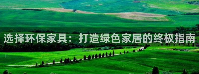 杏耀平台在哪里：选择环保家具：打造绿色家居的终极指南