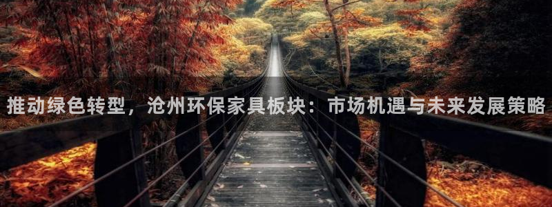 杏耀注册中心：推动绿色转型，沧州环保家具板块：市场机遇与未来