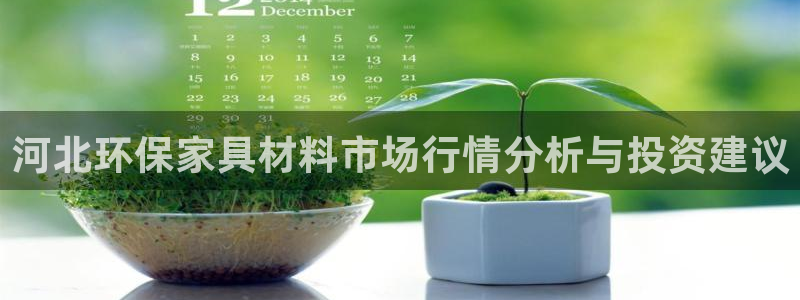 杏耀官网注册：河北环保家具材料市场行情分析与投资建议