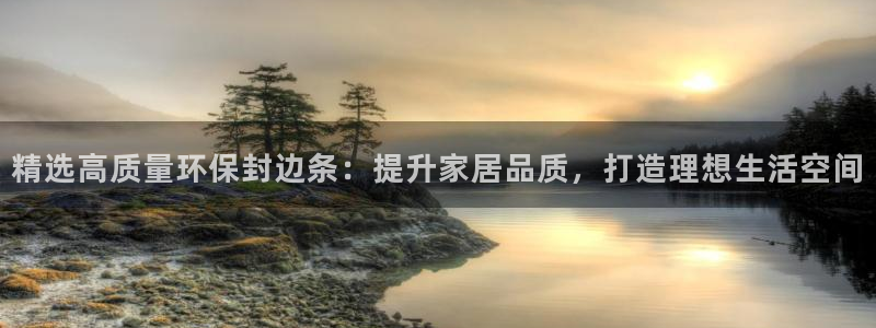 杏耀平台一安全注册入口：精选高质量环保封边条：提升家居品质，