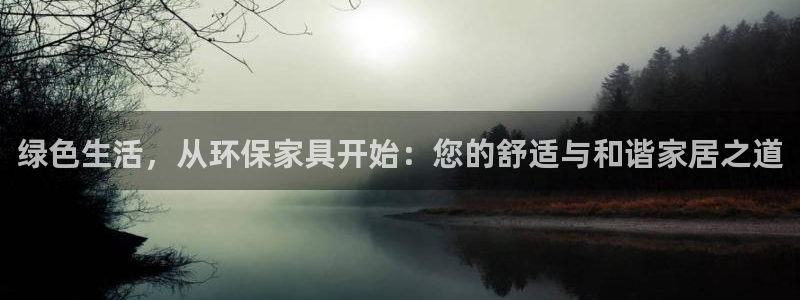 杏耀平台网站是什么：绿色生活，从环保家具开始：您的舒适与和谐